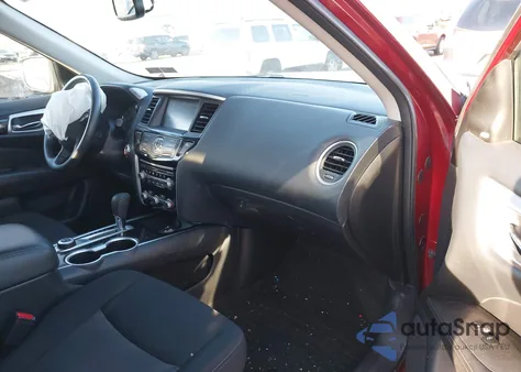 2020 Nissan Pathfinder Sv 4Wd из США, поврежденный, VIN 5N1DR2BM7LC637792